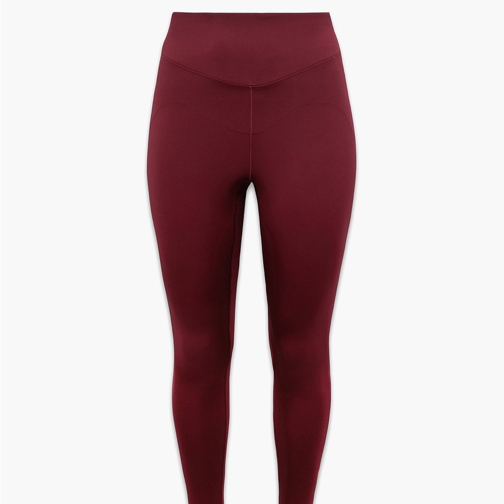 SET - Savage X Fenty Burgundy Sports Bra & Leggings - Picture 8 of 8